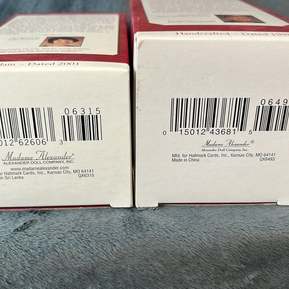 VINTAGE HALLMARK KEEPSAKE ORNAMENTS 1998 & 2001 lot of 2 - Picture 2 of 7